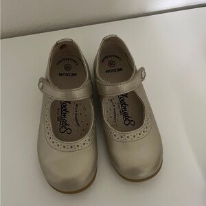 FootMates Kids Mary Jane Shoes - Light Tan